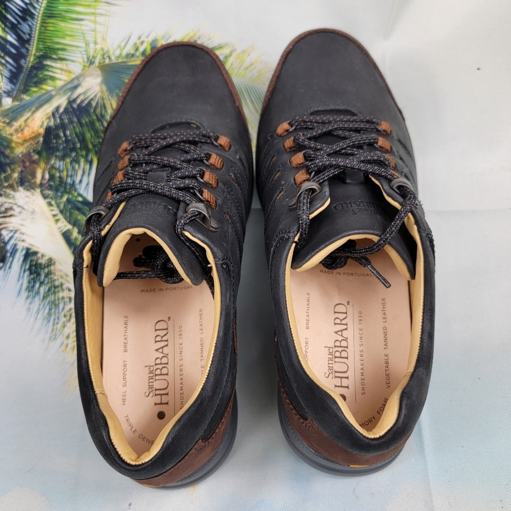 Samuel Hubbard Open‎ Road Walking Black/Brown Leather Mens 7.5 - Picture 6 of 10